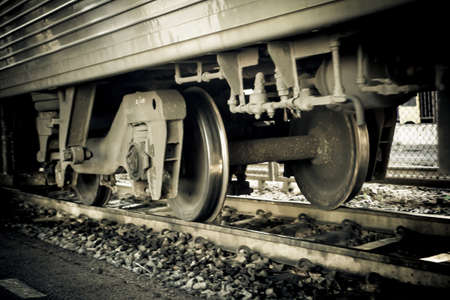 Train in vintage styleの写真素材