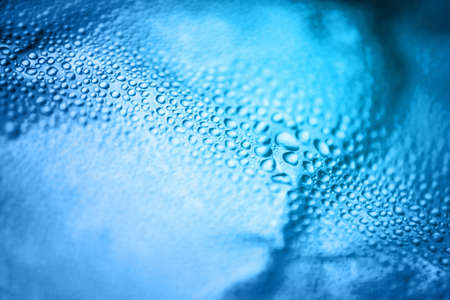 blur of surface and texture water drop for abstract backgroundの写真素材