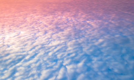 abstract of cloudscape in the blue sky for background