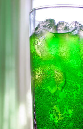 soft drinks with glass cup in party dayの写真素材