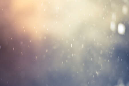 abstract blur and soft focus of rainy day background with vintage color tone styleの写真素材