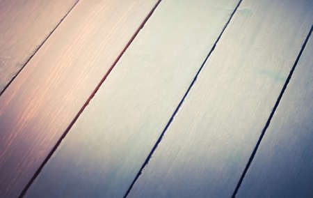 Wet wood floors with vintage color tone for texture and backgroundの写真素材