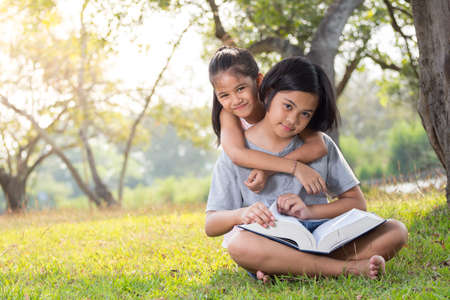 Kids are Readingの写真素材