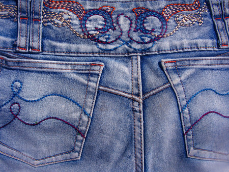 Classical jeans texture