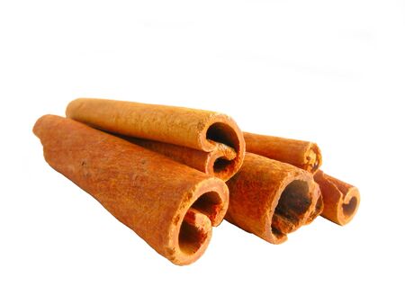 Cinnamon sticksの写真素材