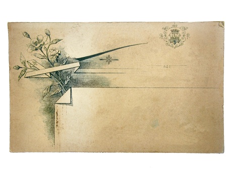 Retro grunge envelopeの写真素材