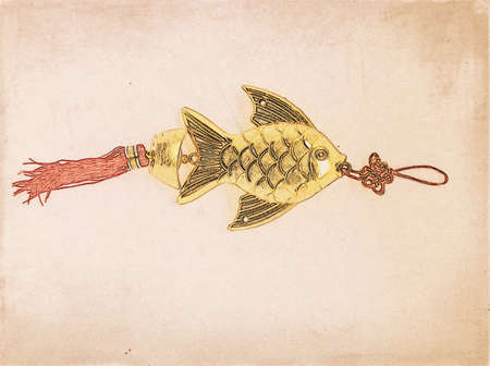 Goldenfish amuletの素材