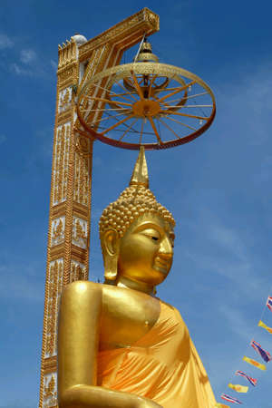 Golden buddha stature Golden buddha stature