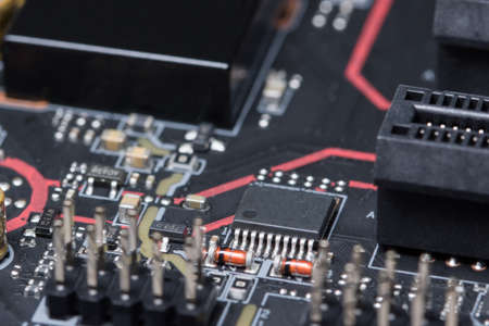 Electronic chipの写真素材