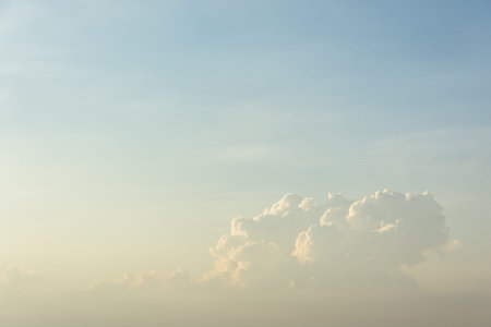 Colors and patterns of the clouds in the sky.