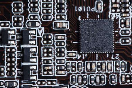Electronic chipの写真素材