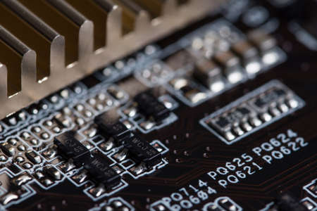 Electronic chipの写真素材