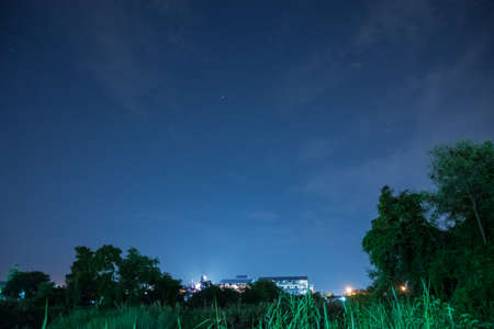 Sky at nightの写真素材