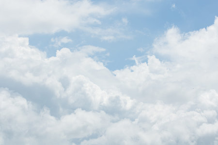 Blue sky and clouds