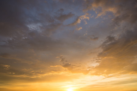 Sunset orange