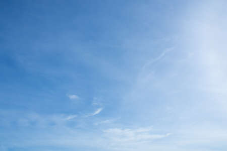 Blue sky and cloudsの写真素材