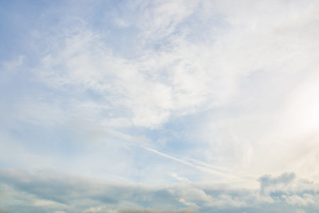 Blue sky and clouds