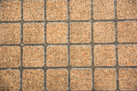 Red brick flooring backgroundの写真素材