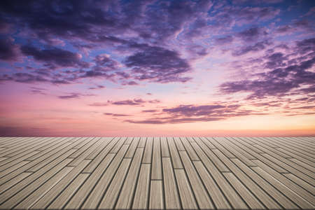 Scenes  Wood Floor Platesの写真素材
