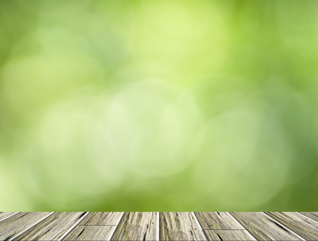 Scene  wood  background bokeh