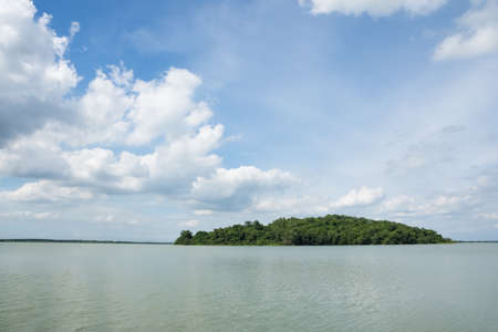 Reservoir viewの写真素材