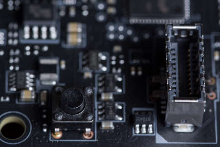 Electronic circuit boardの写真素材