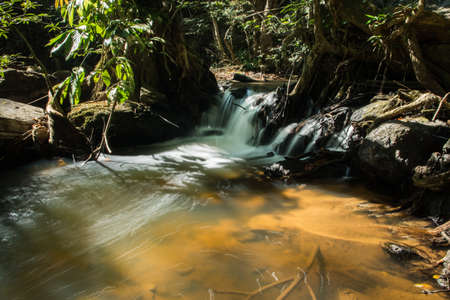 Pha Kluai Mai Waterfallの写真素材
