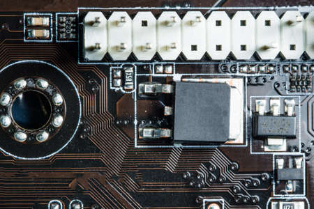 Electronic chipの写真素材