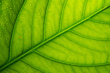Background texture  leaf green