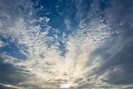 Cloud background and blue sky