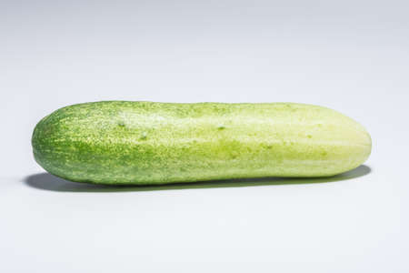 Cucumber white backgroundの写真素材