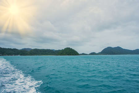 Naturally beautiful sea views Koh Changの写真素材