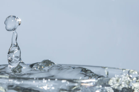 Waves and water drops