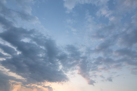 Sky background and clouds