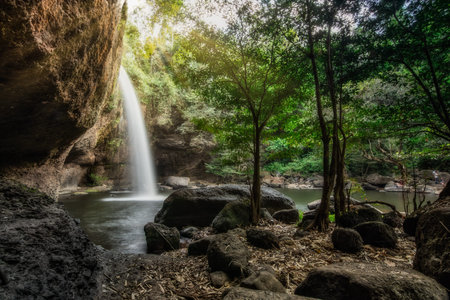 Natural Haew Suwat Waterfall