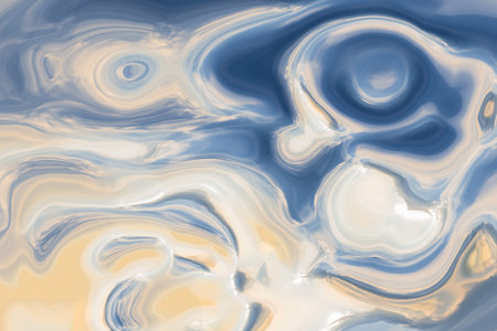 Colorful Liquid Paint Background