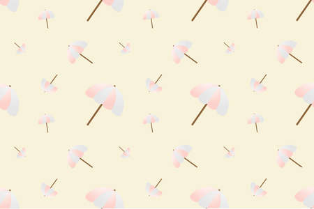 Seamless Pattern abstract gradient background Dynamic shapes compositionのイラスト素材