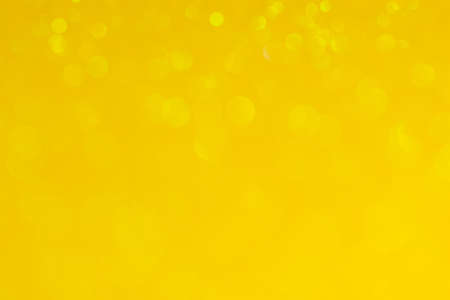 Abstract Bokeh Circle Yellow Backgroundの写真素材