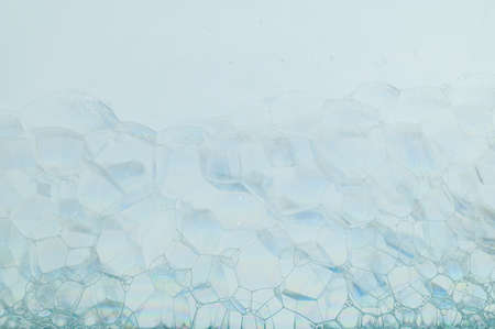 Bubbles in the white backgroundの写真素材