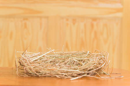 Concept of rice straw trayの写真素材