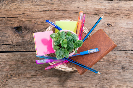 Stationary equipment On the desk
