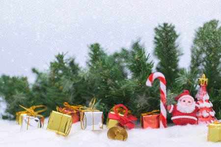 Christmas gift box idea  snow