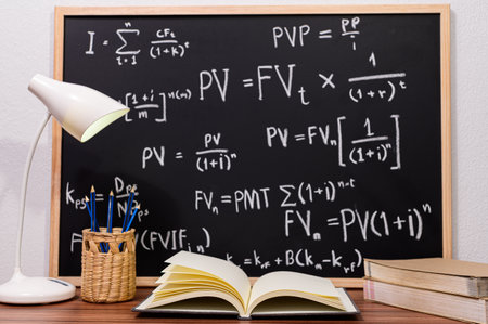 The concept of reading loveの写真素材