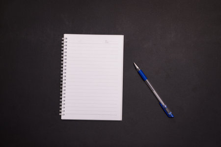 Back to school and education concept book and pen