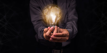 new idea light bulb
