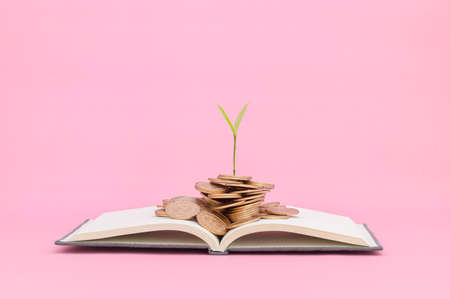 Ideas save money invest in stocks, grow income taxesの写真素材