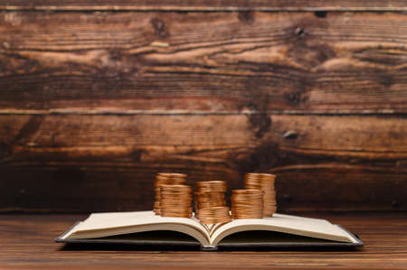 Earning Money Saving Money Investing Stocks Taxesの写真素材