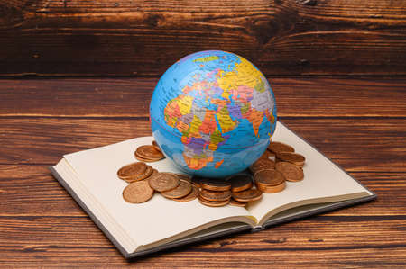 Earnings investing stocks around the worldの写真素材