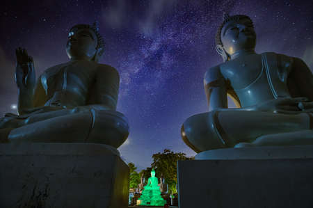 watpapromyan Buddhist temple Respect, calms the mind. in Thailand, Chachoengsao Provinceの写真素材