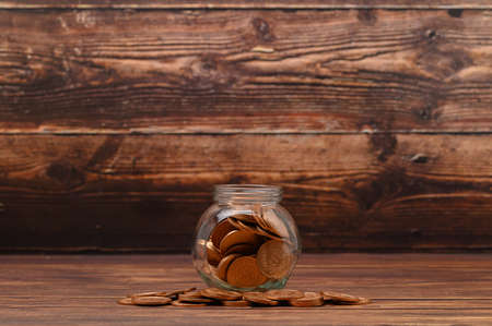 Save money, invest, stock, grow financial income.の写真素材
